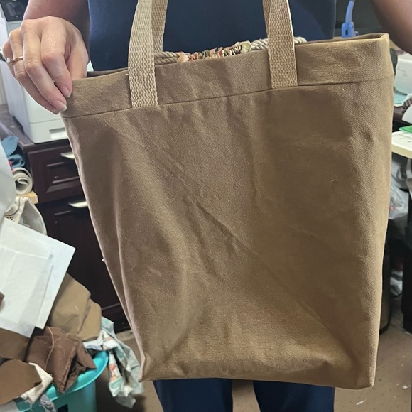 Homemade Drawstring Tote Bag - Picture 2 of 5